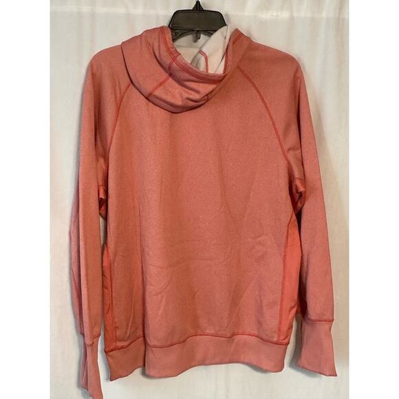 Nike Women's Neon Orange Dri-Fit Hoodie Size X- Large - Picture 1 of 3